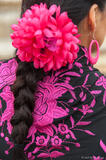 Flower and Ponytail