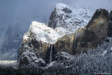Bridalveil Falls In Winter