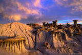 Sunset Light on Hoodoos