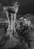 Alien Throne Monochrome