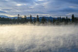 Mist Rising From Lake