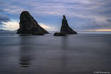 Sea Stacks and Smooth Sea