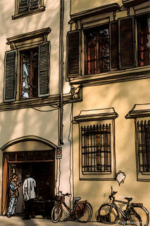 Street Scene in Florence
