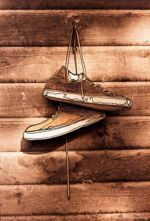 Tennies Hung Up to Dry