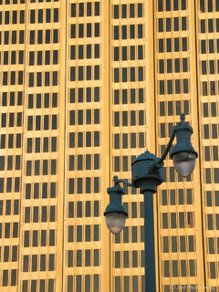 Lightpost and Building