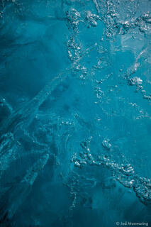 Bubbles Captured in Ice #1