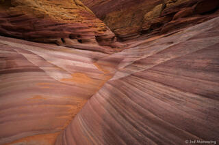 Converging Layers of Sandstone