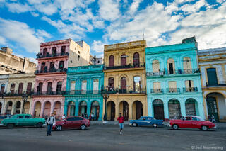 Colorful Buildings in Havana