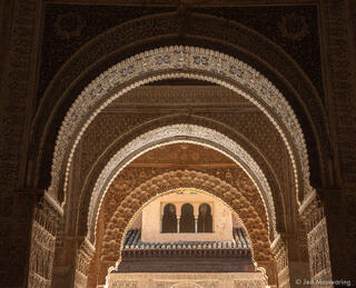 Arches in Alhambra