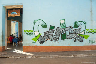 Wall in Cuba