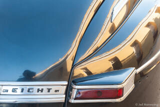 Reflection in Car in Trinidad