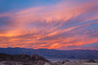 Sunset Colors over Death Valley