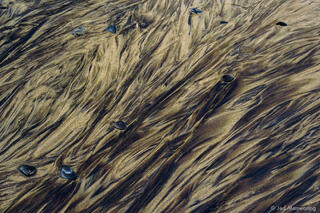Sand Patterns and Stones #3