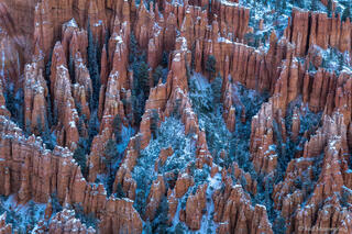 Hoodoos and Snow