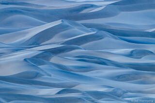 Sand Dunes After Sunset