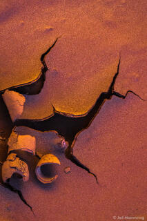 Cracked and Curling