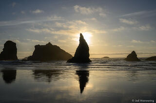 Sea Stack Sunset